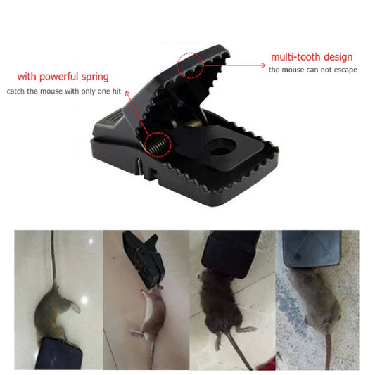 Piège à Rats Réutilisable avec Déclencheur Haute Sensibilité.